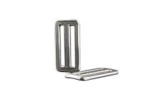 2 Slot Buckle 1-3/4" Polished