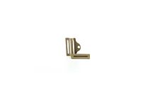 Double Bar Buckle 1" Steel/Coyote