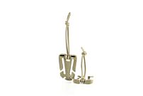 Web Dominator Clip 1" Tan 499