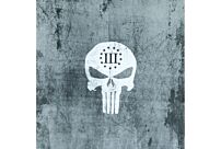 .080 Punisher 3 Percent 8"x8"