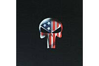 .080 Punisher Amer Flag v1 8"x8"