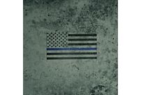 .080 Thin Blue Line v1 8"x8"