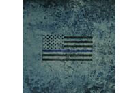 .080 Thin Blue Line v2 8"x8"